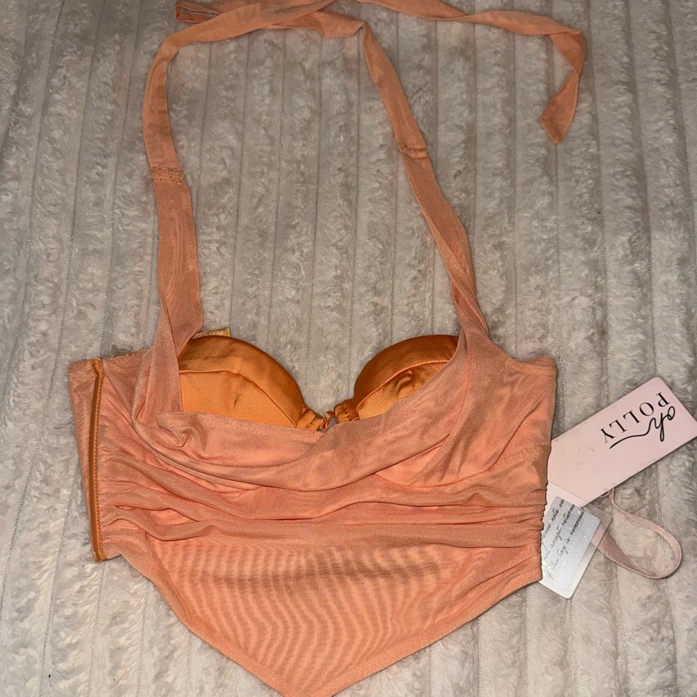 Oh Polly Orange Crop Top